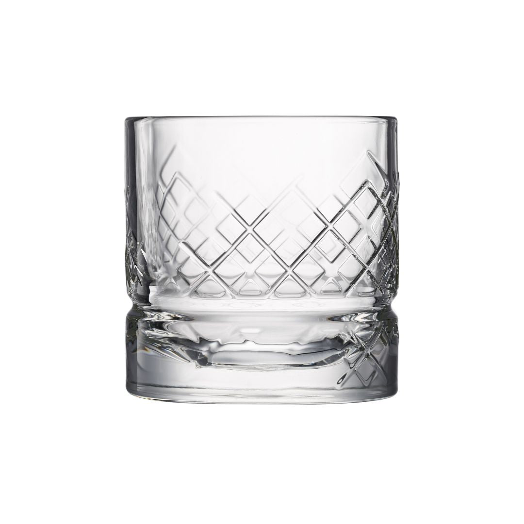 Set of 4 old-fashioned glasses