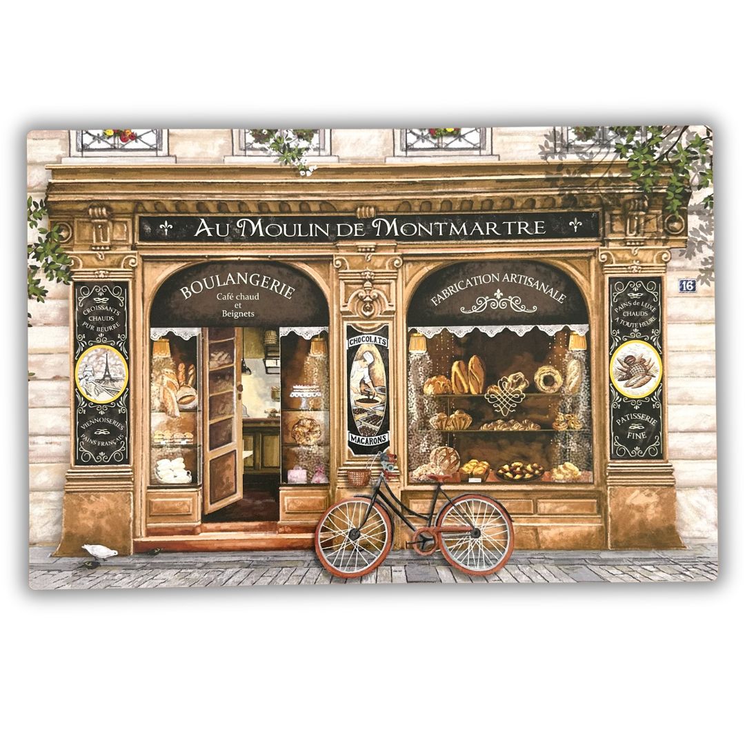 Paris themed placemats (x4) - French Address