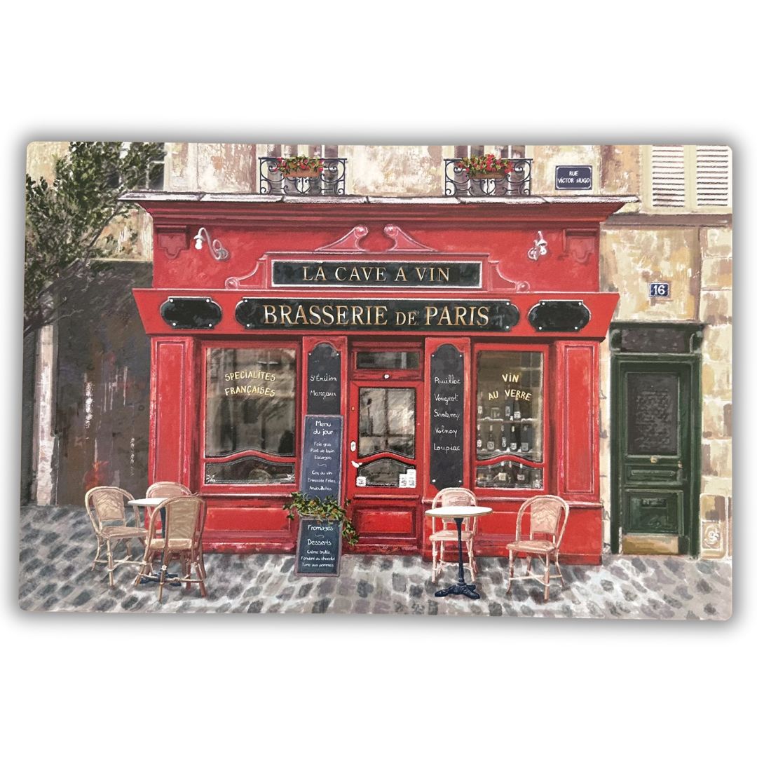 Paris themed placemats (x4) - French Address